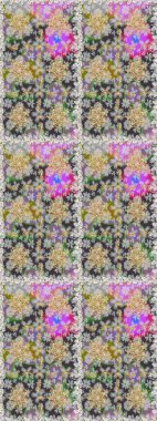 Geleneksel klasik altın desen. Raster oryantal süs. Barok tarzında kusursuz bir doğulu süsü. Altın elementlerle gri renklerde altın desen.