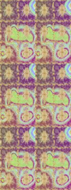 Skeç raster arka planı. Duvar kâğıdı barok, İspanyol kumaşı. Çiçek desenli çizim. Tarafsız renkler üzerine grafiksel modern çizim deseni.