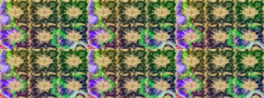 Antika altın tekrarlanabilir duvar kağıdı. Yeşil renklerdeki altın element. Damask çizim kalıbı arka planı tekrarlıyor. Barok tarzında altın çiçek süsü..