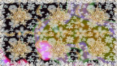 Kusursuz çiçek deseni. Kusursuz raster arka plan. Gri renklerde grafiksel, modern, pürüzsüz desen. Duvar kâğıdı barok, İspanyol kumaşı.