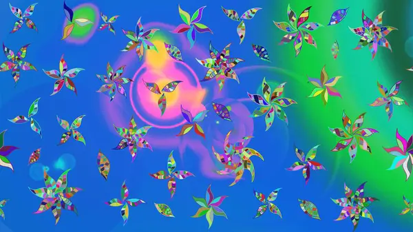 Kartlar, davetiyeler, tarih kartları ve daha fazlası için kullanılabilir. Büyük bir çiçek boyası seti. Raster şirin suluboya çiçek deseni çizimi.