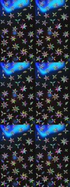 Çiçeğin suluboya çizimlerinin mükemmel deseni. Moda baskısı. Dekorasyon ve tasarım için güzel bir desen. Suluboya çizim kalıbı. Eski.