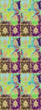 Altın elementlerle nötr renklerde altın desen. Çiçek kiremitleri. İslam tasarımı. Raster altın tekstil baskısı. Çizim desenli oryantal süs.