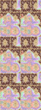 Süslü dantel iz sürücü. Tarafsız renkler üzerine geleneksel Arapça dekor. Çiçek süslemeli Raster eskiz deseni. Doğu tarzında klasik tasarım öğesi. Duvar kağıdı için altın süslü illüstrasyon.