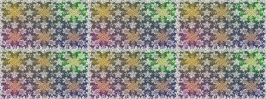 Gri, nötr ve altın desenli. Klasik raster şablonu. Tekrarlayan ögelerle kusursuz soyut arkaplan.