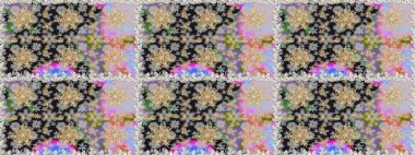 Klasik klasik klasik arka plan. Kusursuz klasik raster altın desenli. Gri ve nötr renklerde altın elementlerle kusursuz desen. Geleneksel oryantasyon süsü.