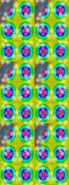 Çiçekli, yapraklı, çiçek desenli eskiz. Raster illüstrasyonu. El çizimi.