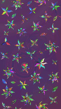 Güzel kumaş deseni. Raster illüstrasyonu. Küçük bir çiçekte eskiz deseni. Güzel çiçek arkaplanı..