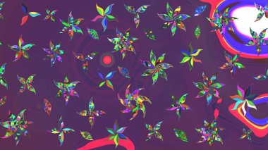 Modern gösterişli mor ve menekşe arkaplan duvar kağıdı resimli klasik çizgili desenli desenli çiçekler, çiçekli süsler. Çiçekli el çizimi çizimi deseni.