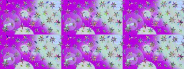 Renkli çizim kalıbı. Çiçek arkaplan. Çiçek duvar kâğıdı. Raster illüstrasyonu. Tarafsız ve menekşe renkleri üzerine şirin tekstil.