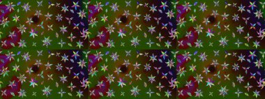 Suluboya desenli çiçek deseni. Dekorasyon ve tasarım için güzel bir desen. Moda baskısı. Çiçeğin suluboya çizimlerinin mükemmel deseni. Ayarlanmış.