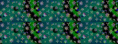 Botanik çizim kalıbı. Organik elementler. Suluboya etkisi. Raster deseni.