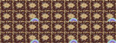 Lüks, kraliyet ve Viktorya dönemi konsepti. Raster klasik barok çiçek deseni altın rengi. Süslü dekorasyon. Mor renklerdeki altın desenli altın elementler.