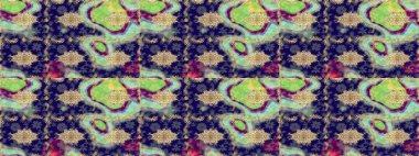 Altın elementlerle mavi renklerde altın desen. Düz elle çizilmiş klasik koleksiyon. Raster Golden eskiz kalıbı. Arkaplan, kumaş, altın duvar kağıdı.