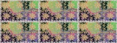 Tarafsız renklerde, altın elementlerle kusursuz desen. Geleneksel oryantasyon süsü. Kusursuz klasik raster altın desenli. Klasik vintage arkaplan.