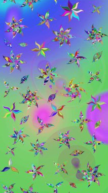 Eskiz Vintage Çiçek Deseni. Raster Kalça dokusu deseni.