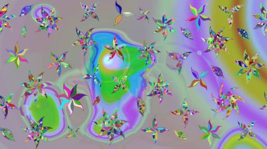 Raster Güzel kumaş deseni. Çiçek arkaplan ile soyut zarafet çizim deseni.