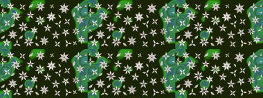 Düğün davetiyeleri için çiçek deseni, tebrik kartları, hatıra defteri, baskı, hediye paketi, imalat. Suluboya stilinde gri ve yeşil çiçekli zarif bir eskiz deseni, tasarım elementleri. Düzenlenebilir