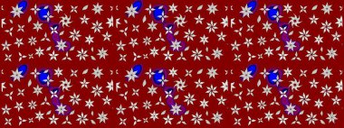 Kırmızı ve nötr renklerde çiçekler. Nazik, sevimli çiçek arkaplanı. Raster çiçek desenli ve çiçekli..