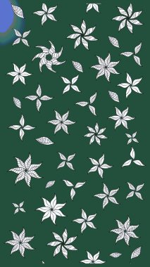 Eskiz Vintage Çiçek Deseni. Raster Kalça dokusu deseni.