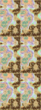 Tarafsız renklerde altın elementlerle çizim. Altın şablonu çiz. Raster doğulu süsü.