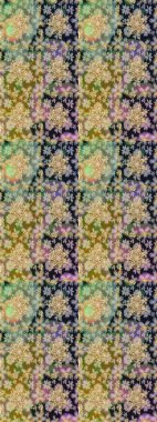 Barok tarzında kusursuz bir doğulu süsü. Gri ve nötr renkler üzerine geleneksel altın pürüzsüz desen.