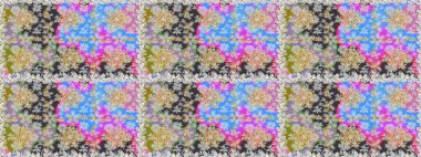 Kusursuz kıvırcık saçlar. Raster altın desen. Doğulu stil altın deseni gri ve nötr renklerle altın elementlerle donatır.