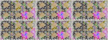 Gri ve nötr renklerde grafiksel modern kusursuz desen. Kusursuz raster arka plan. Duvar kâğıdı barok, İspanyol kumaşı. Kusursuz çiçek deseni.