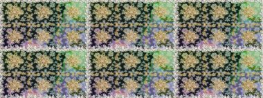 Gri ve nötr renklerde ve altın elementlerle kusursuz klasik desen. Noel, kar tanesi, yeni yıl 2019.