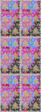 Damask pürüzsüz yineleme kalıbı. Gri ve nötr renklerde altın element. Barok tarzında altın çiçekli süs. Antika altın tekrarlanabilir duvar kağıdı.