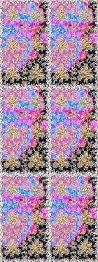 Tekrarlayan elementlerle kusursuz soyut arkaplan. Gri, nötr ve altın desenli. Zarif raster klasik desen.