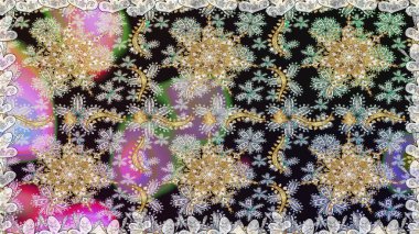 Klasik raster sarısı, kusursuz desen. Klasik klasik klasik arka plan. Gri ve nötr renklerde altın elementlerle kusursuz desen. Geleneksel oryantasyon süsü.