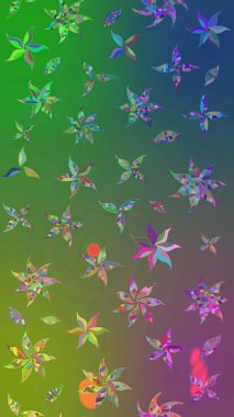 El çizimi Raster çizimi. Karalama elementleri. Çizim çiçek deseni duvar kağıdı, web sitesi arkaplanı, paket kağıdı, davetiye, broşür, pankart veya web sitesi için kullanılabilir.