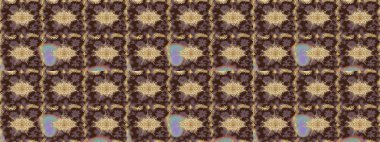 Kahverengi renklerde ve altın elementlerle geleneksel altın sarısı desen. Barok tarzında eskiz doğulu süsü..