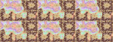 Senin tasarımın için, duvar kağıdı. Raster geometrik arka plan. Altın renkli çizim çizimi. Altın çiçekli bej renklerde altın eskiz deseni.