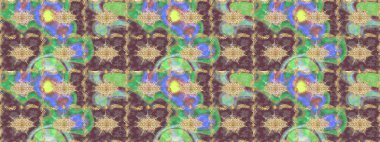 Raster geleneksel altın eskiz deseni kahverengi renklerde. Barok tarzında eskiz doğulu süsü..