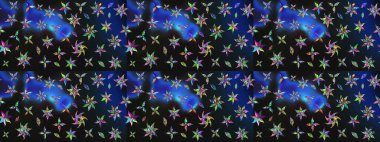 Eski usul küçük çiçekli şirin bir eskiz deseni. Kumaş, duvar kağıdı ve kağıt üzerine baskı yapmak için gelişen arka plan. Raster illüstrasyonu. Moda arka planında parlak buketler.