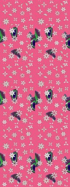 Paket kağıdı için en iyisi. Doğal kozmetik ürünleri, parfüm, çiçekçi dükkanı için bahar ihalesi tasarımı. Karşılama ya da düğün geçmişi olarak kullanılabilir. Pembe ve nötr lale çiçekleriyle Raster eskiz deseni.