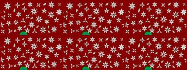 Güzel çiçek deseni. Renkli Bahar Teması eskiz kalıbı. Kırmızı ve nötr renklerde çiçekler. Düz Çiçek Elementleri Tasarımı.