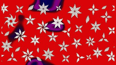 Küçük çiçekte güzel bir desen. Moda baskıları için zarif bir şablon. Küçük renkli çiçekler. Motley illüstrasyonu. Çiçekli bahar çiçekleri. Çizim.