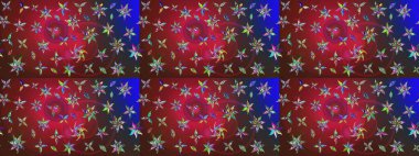 Of doodle elements. Hand drawn Raster illustration. Sketch flower pattern can be used for wallpaper, website background, wrapping paper, invitation, flyer, banner or website.