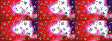 Botanik çizim kalıbı. Raster deseni. Suluboya etkisi. Organik elementler.