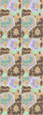 Soyut bir arkaplan çiz. Oriental raster klasik nötr ve altın desenli. Raster illüstrasyonu.