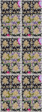 Barok tarzında kusursuz bir doğulu süsü. Raster oryantal süs. Gri renkli ve altın elementli altın desenli. Geleneksel klasik altın desen.