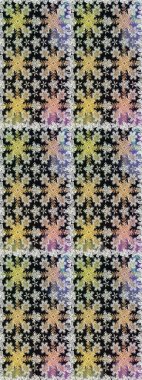 Klasik klasik klasik arka plan. Geleneksel oryantasyon süsü. Gri ve nötr renklerde altın elementlerle kusursuz desen. Kusursuz klasik raster altın desenli.