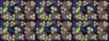 Simple floral sketch pattern with small flowers. Raster illustration. Elegant decorative ornament for fashion print, scrapbook, wrapping paper, wallpaper. Cute flowers on gray and brown colors.