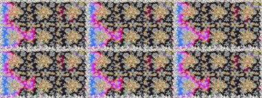 Çiçek süsü kumaş deseni, cam, çiçek desenli metal gri, kahverengi ve altın elementli. Klasik raster altın pürüzsüz desen.