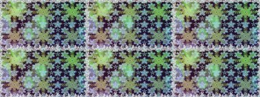 Altın antika ortaçağ dekoratifi, yapraklar ve tarafsız renklerde altın desenli süslemeleri olan dikişsiz bir şablon. Kusursuz kraliyet lüksü, altın barok kumaş rengi..