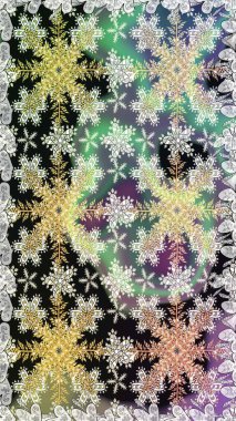 Paisleys zarif çiçek desenli dikdörtgen arka plan duvar kâğıdı illüstrasyonlu klasik stil, modern 3D çizgili sanat altın ve gri desenli çiçek yaprakları ve süslemeleri..