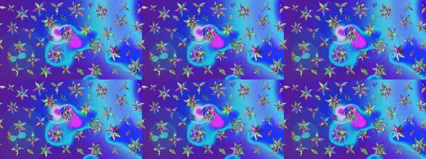 Suluboya çiçek buketi. Doğum günü kartı ya da düğün davetiyesi. Çiçekli tebrik kartı. Çiçek arkaplan. Mavi ve mor renklerde. Raster illüstrasyonu.